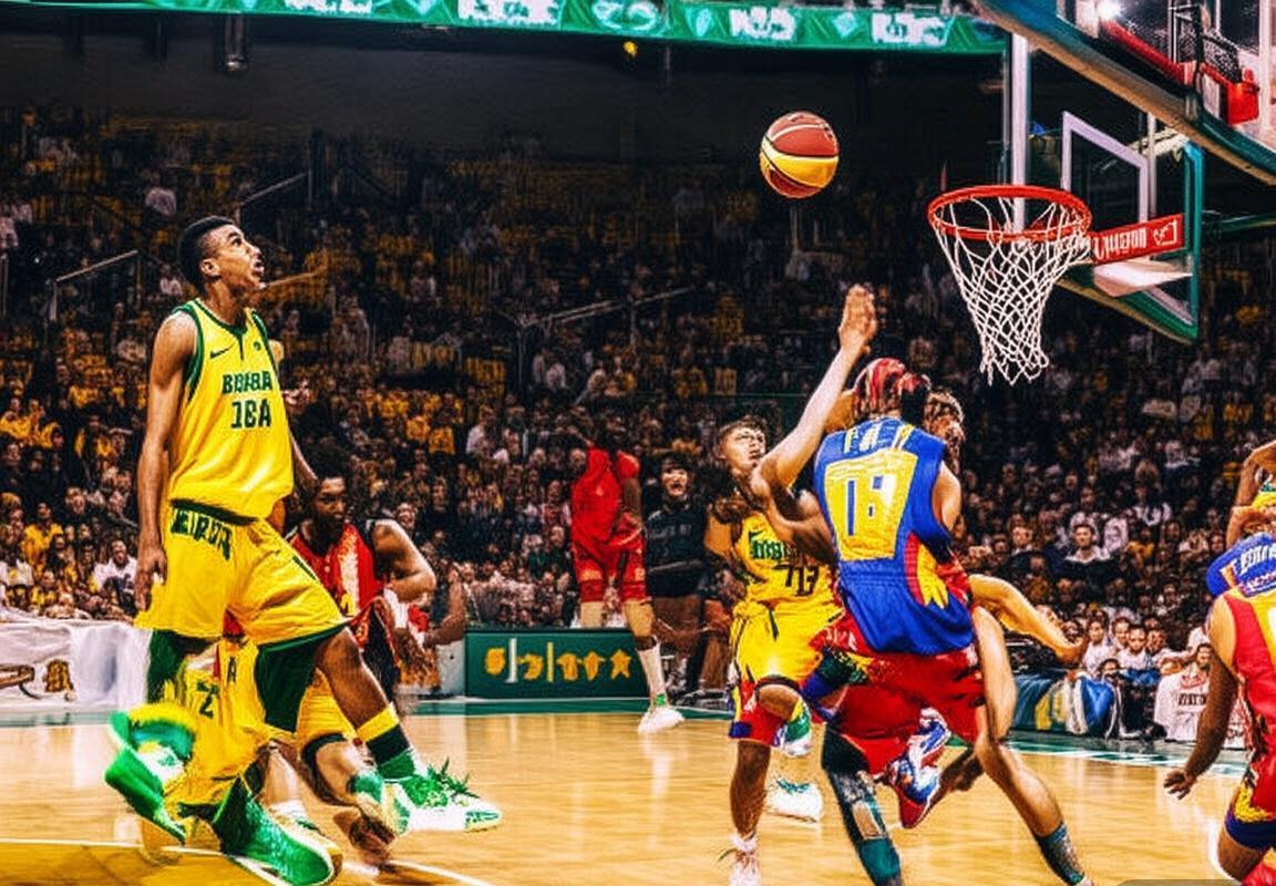 巴西男篮vs哥伦比亚男篮：南美篮球巅峰对决解析(图1)